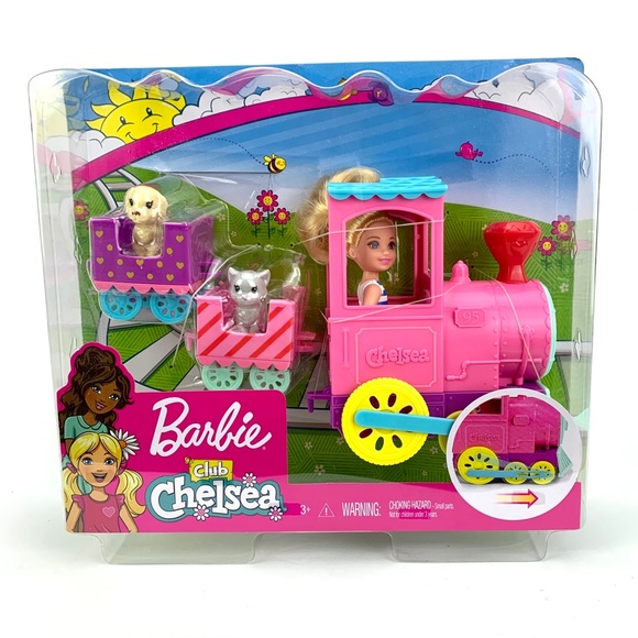 barbie chelsea train set